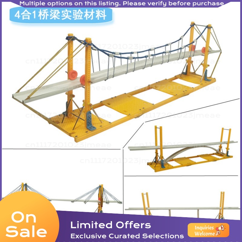 Science Diy Model - 橋梁構造のDIYモデルキット。STEAM/STEM科学実験教材。小学校・中学校の生徒向けの教育用工作材料。