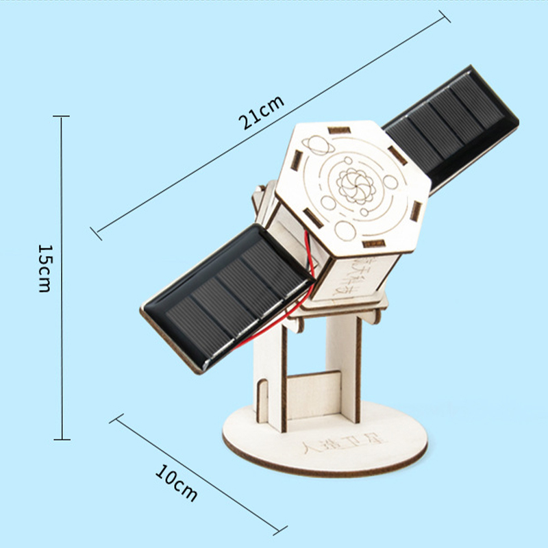 DIYソーラー衛星組み立てキット 子供向け科学教育科学実験機 - Science Toys Diy のレビューと価格