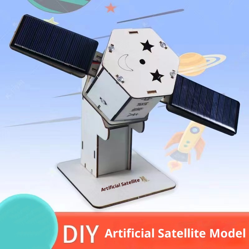 DIYソーラー衛星組み立てキット 子供向け科学教育科学訓練実 - Science Toys Diy のレビューと価格