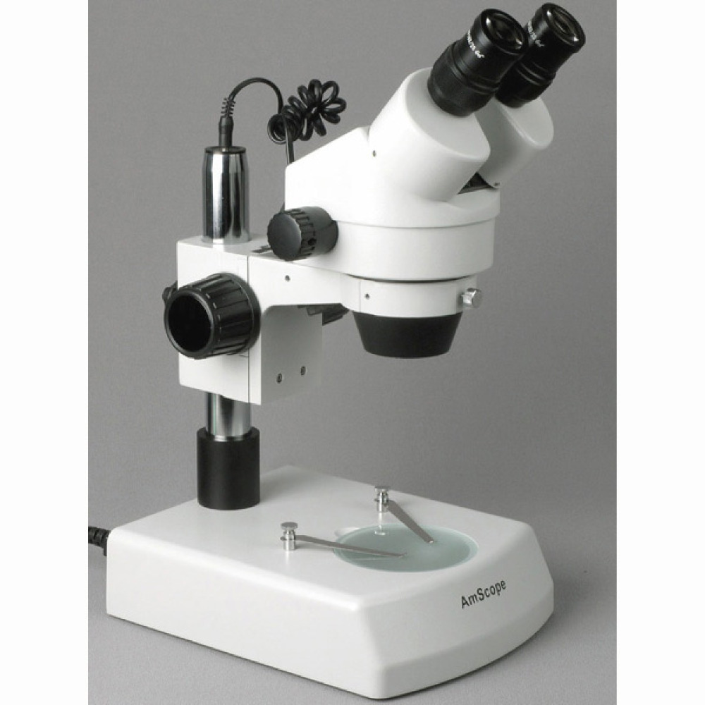 双眼ステレオズーム顕微鏡--AmScope 7X-45X双眼 - Amscope Microscope Stereo 7X-45X のレビューと価格