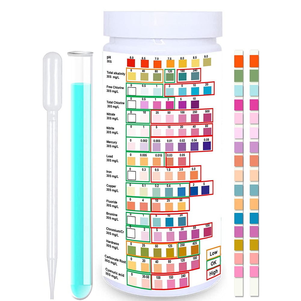 水のテストストリップ,飲用ジュエリー,レベル,家庭用,鉛,水 - Ph Strip Test のレビューと価格