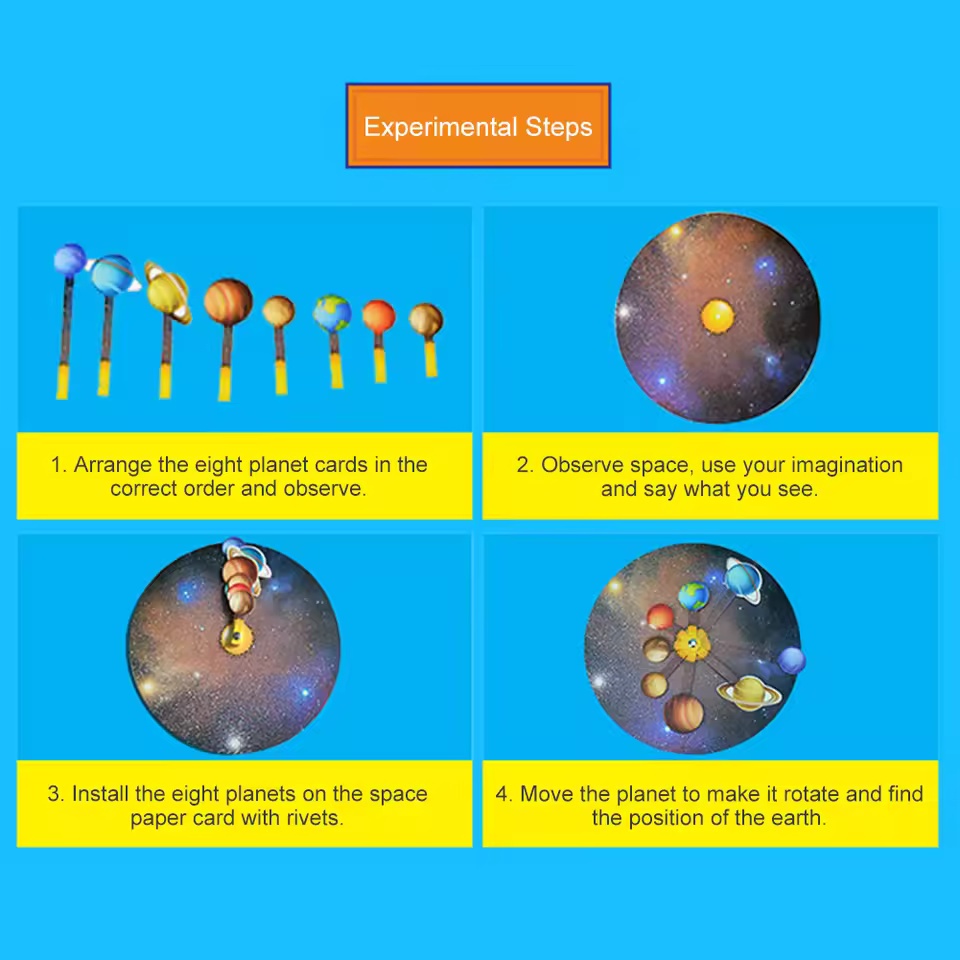DIY 太陽系惑星模型 科学実験玩具 子供の教育玩具 テクノ - Science Toys Diy のレビューと価格