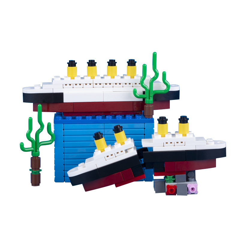 子供のためのmoc-三方船ビルディングブロック,子供のおもち - Science Olympiad のレビューと価格