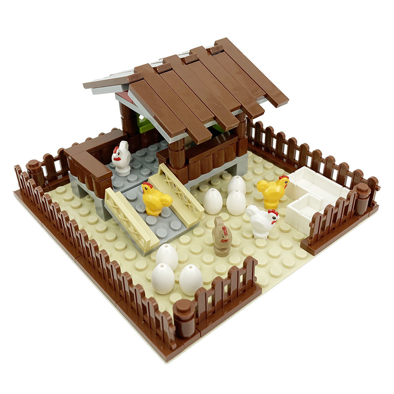 ファーム MOC ビルディングブロック動物部品牧草地レンガキ - Science Olympiad のレビューと価格