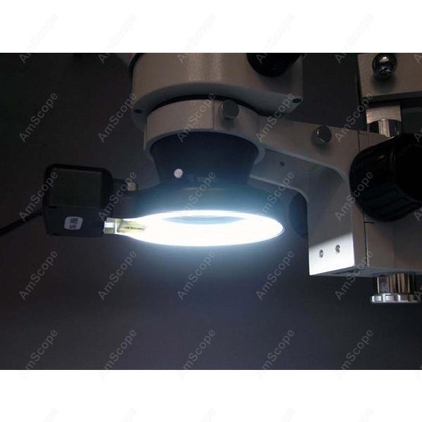 AmScope 双眼ズーム実体顕微鏡 7X-45X+ 8W  - Amscope Microscope Stereo 7X-45X のレビューと価格