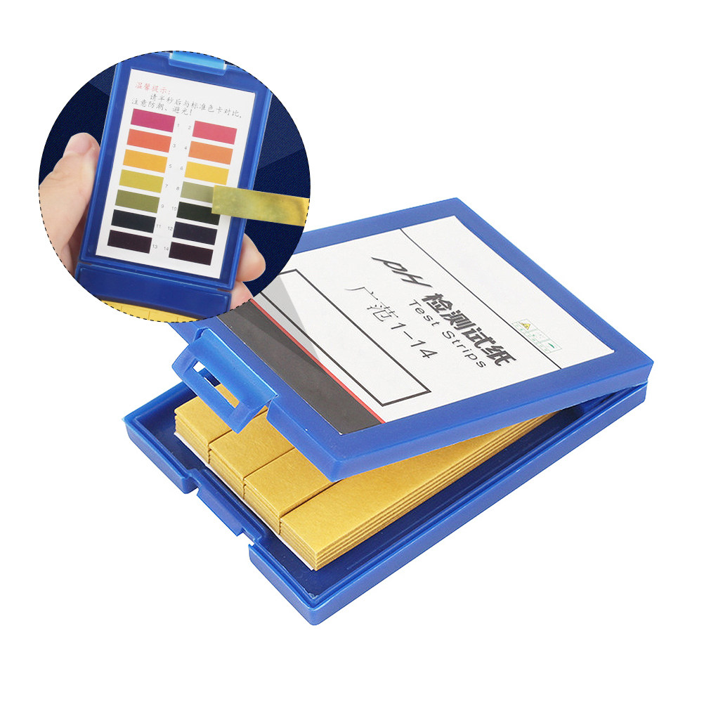 80枚入りPH試験紙 精密1-14 PH測定ストリップ 正確 - Ph Strip Test のレビューと価格
