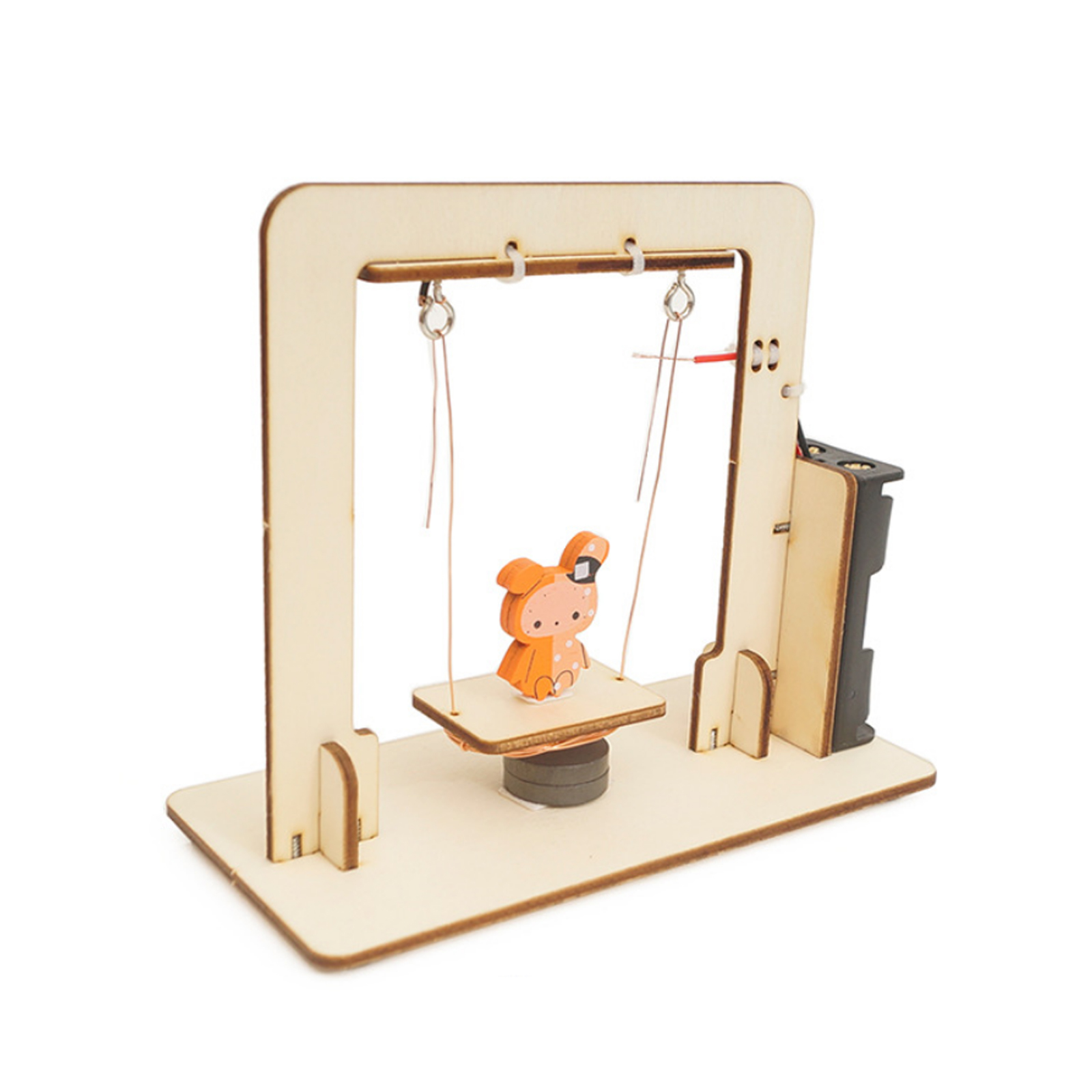 DIY 磁気スイングセット手作りおもちゃ木製電磁スイングモデ - Science Toys Diy のレビューと価格