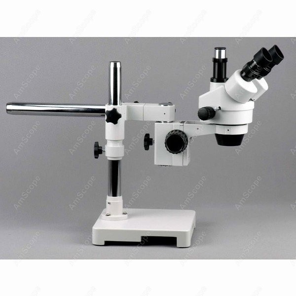 AmScope SM-3T 三眼ズームLEDステレオ顕微鏡  - Amscope Microscope Stereo 7X-45X のレビューと価格